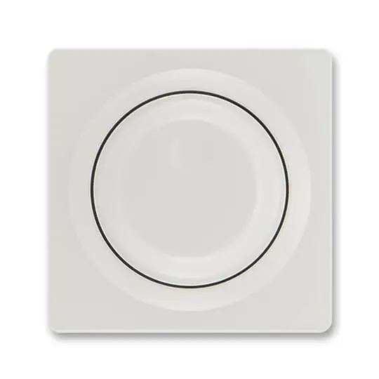 3294G-A00125 S1  Kryt stmívače s otočným ovládáním, světle šedá
